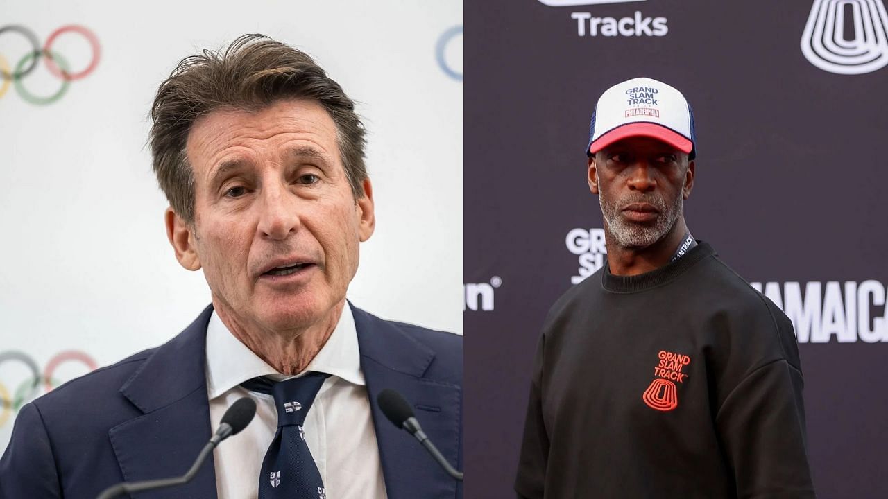 In Pictures: Sebastian Coe and Michael Johnson (Image via: Both Getty)