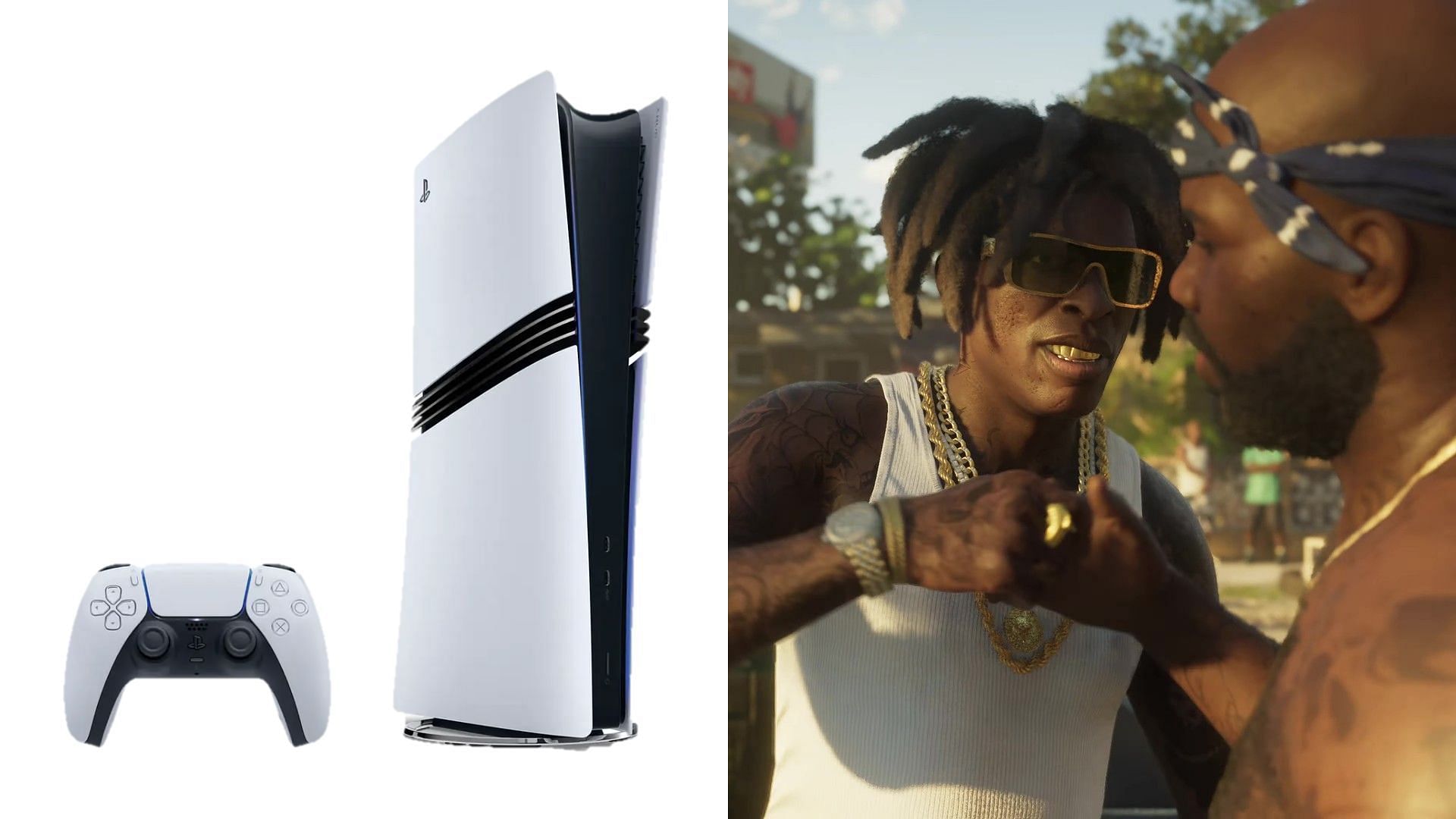 Fans expect better gameplay from GTA 6 on PS5 Pro (Images via Sony, Rockstar Games)