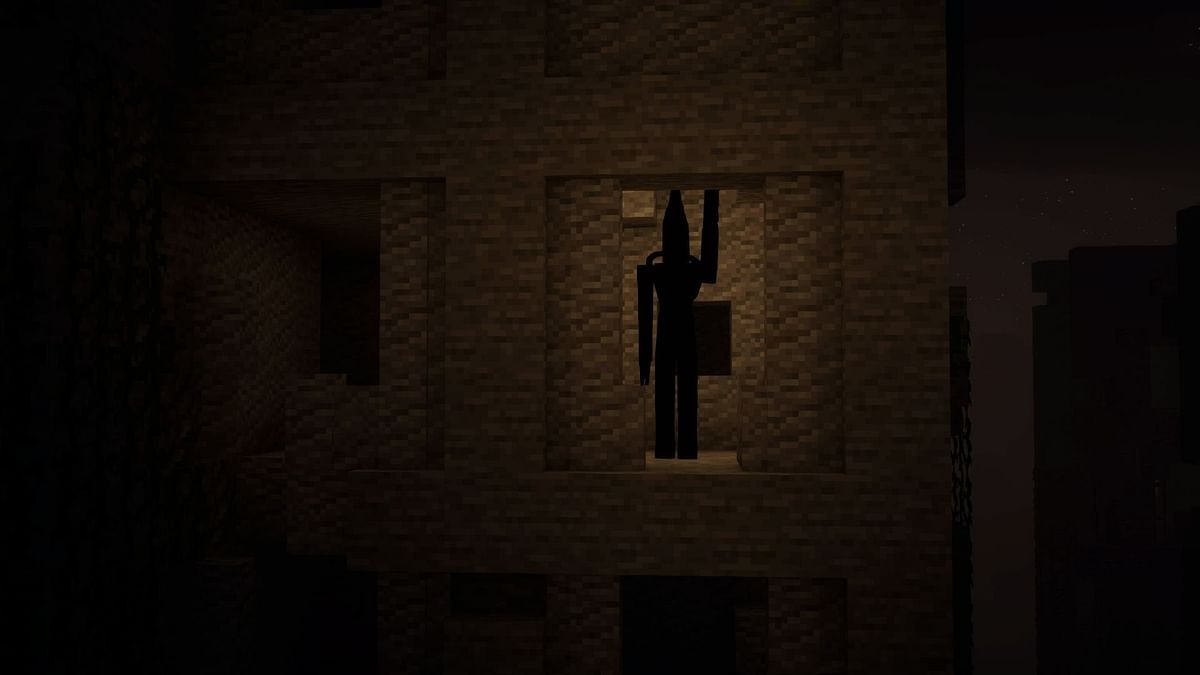 This Minecraft horror mod adds a creepy monster to play Hide & Seek with