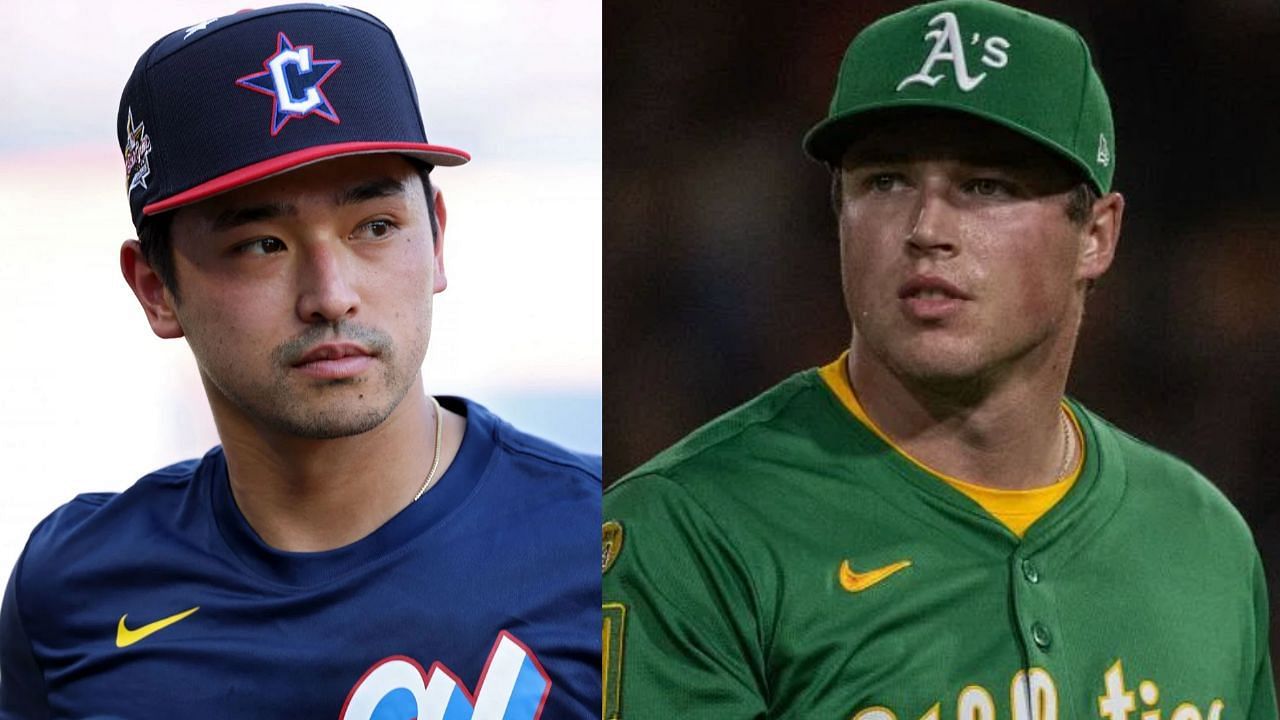 Steven Kwan (L), Mason Miller (R) (Images from - Getty)