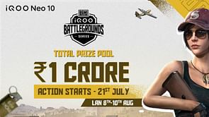 iQOO Battlegrounds Series 2025: Dates, format, and prize pool distribution announced
