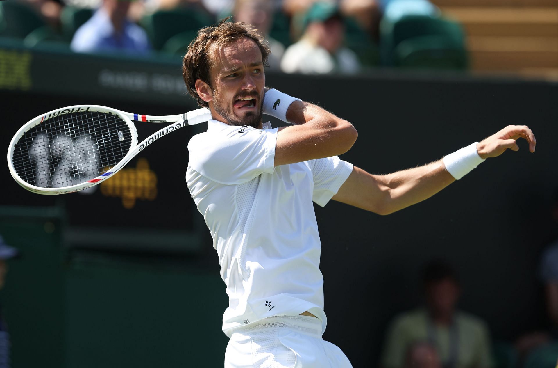 Daniil Medvedev at Wimbledon 2025. (Photo: Getty)