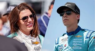 Katherine Legge has a perfect record over Carson Hocevar in every NASCAR Cup race she has qualified for