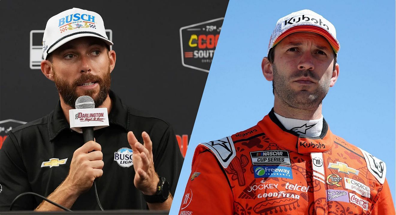 Ross Chastain(L) and Daniel Suarez(R)