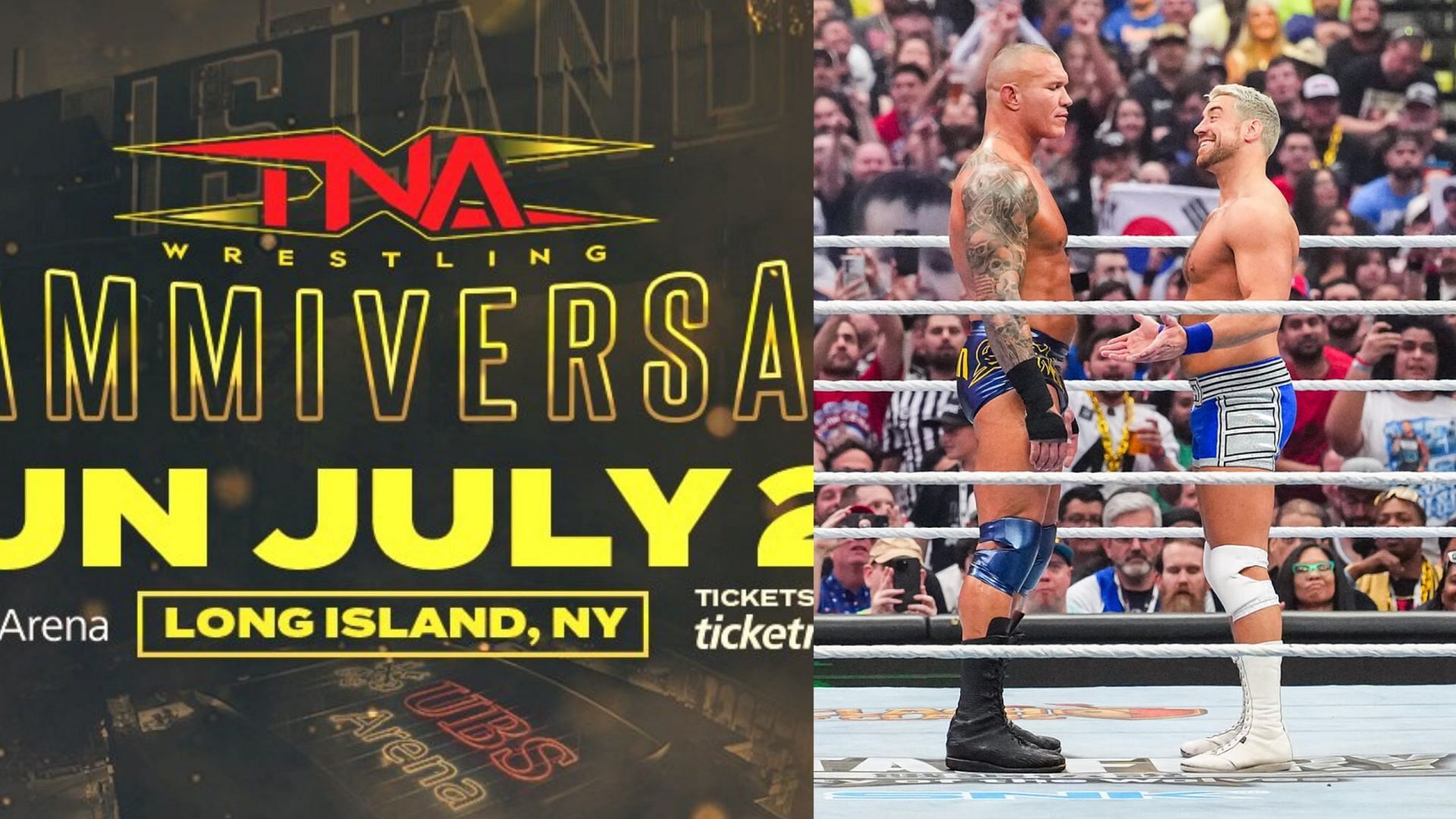 Joe Hendry will be at Slammiversary this weekend (Photo credit: TNA on X and WWE.com)