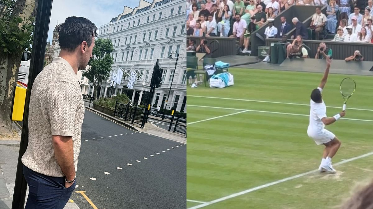 In Photos: Days after Stanley Cup win, Brad Marchand & wife Katrina travel to London, UK for Wimbledon 2025