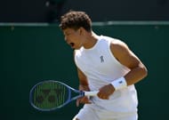 Ben Shelton at Wimbledon 2025 - Source: Getty