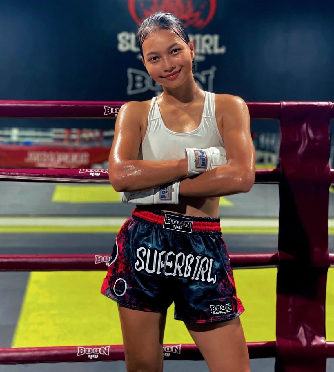 Supergirl | Photo credit: @supergirl_jaroonsakgym/Instagram