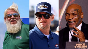 Dale Earnhardt Jr. teases high-profile ‘brand/partner’ content with Mike Tyson and PGA Tour legend John Daly