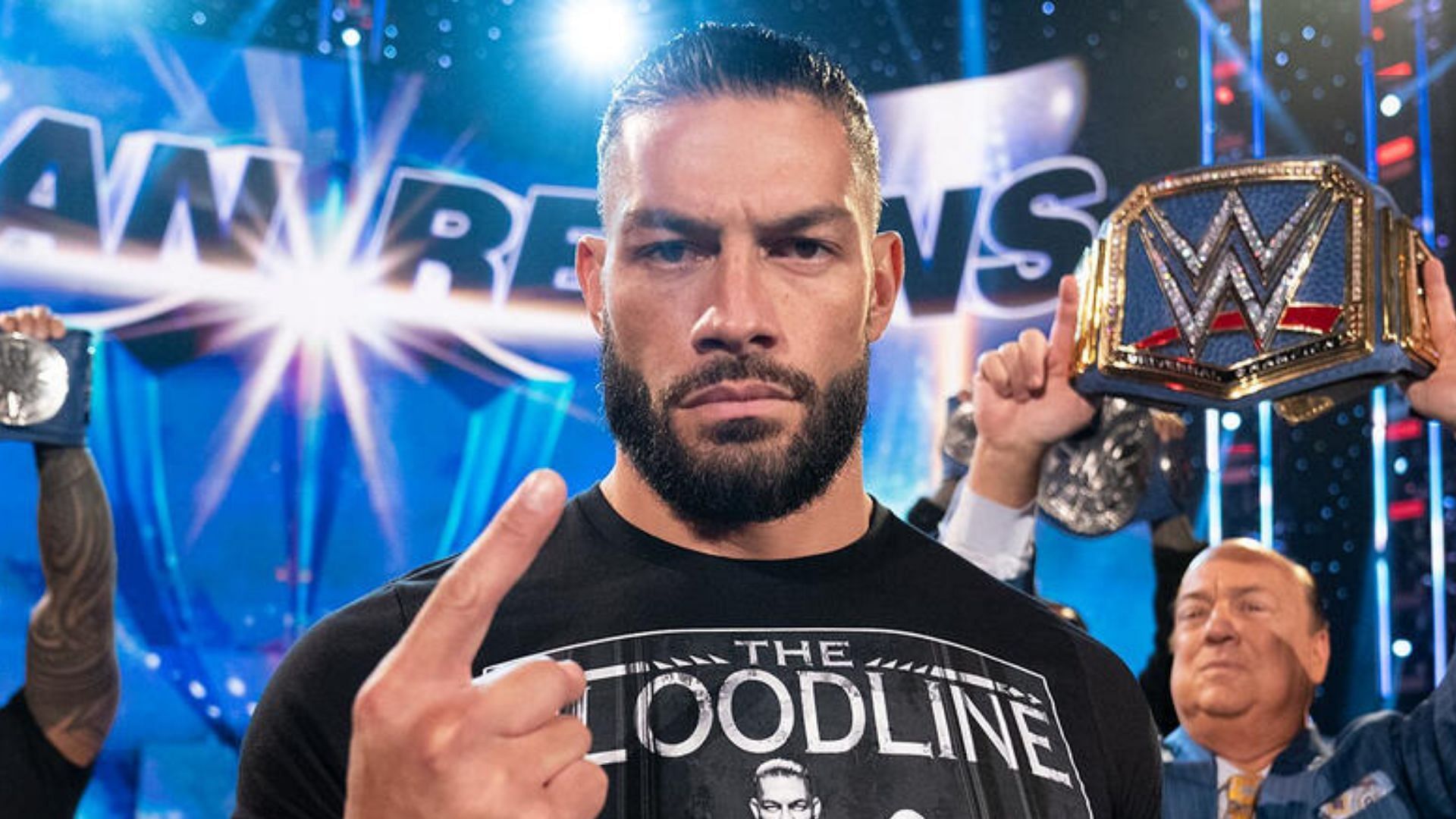 Roman Reigns in the Tribal Chief  [Image Credits: WWE.com]