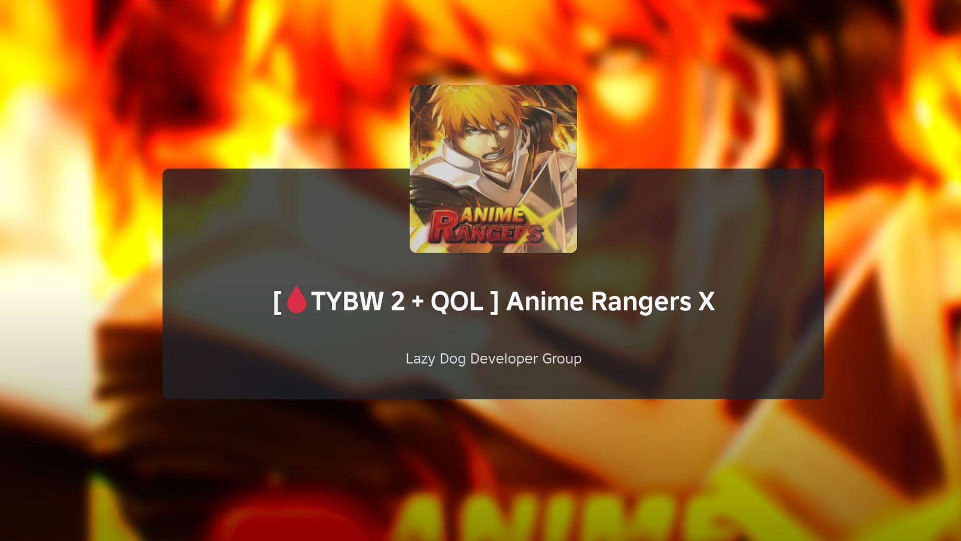 Anime Rangers X loading screen