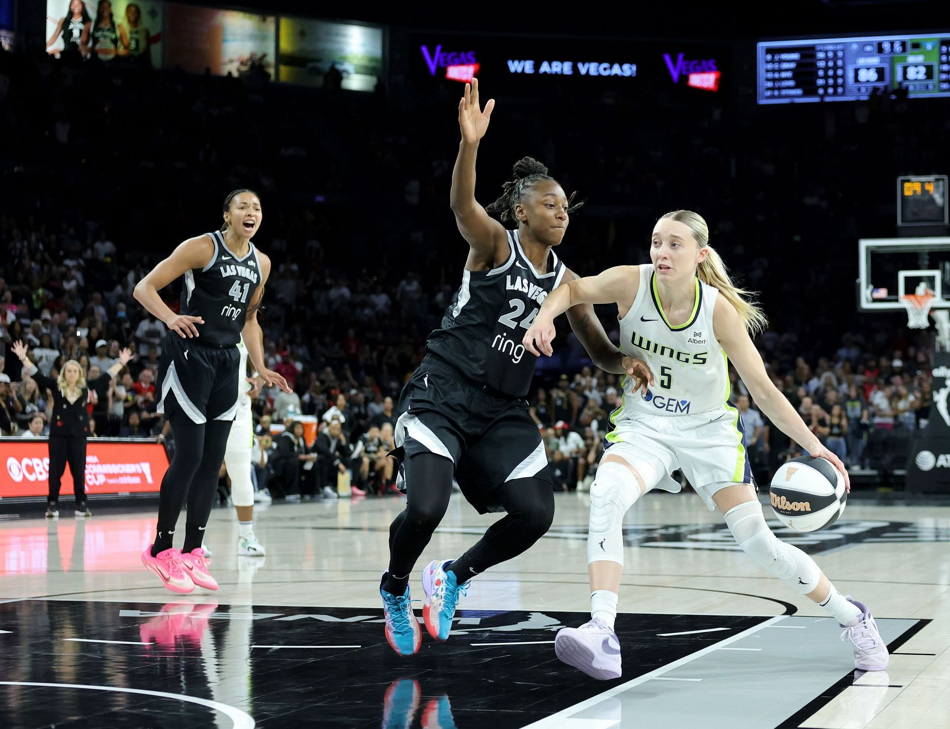 Dallas Wings v Las Vegas Aces - Source: Getty