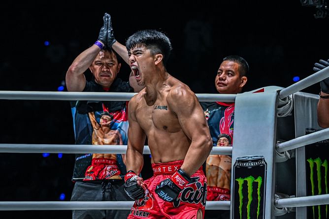"It felt amazing" - Jhanlo Mark Sangiao on massive comeback victory at ONE Fight Night 33