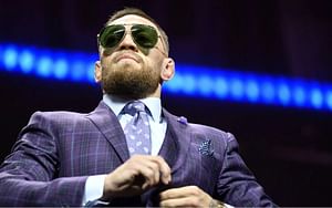 Conor McGregor reacts to his unique multi-million dollar UFC achievement