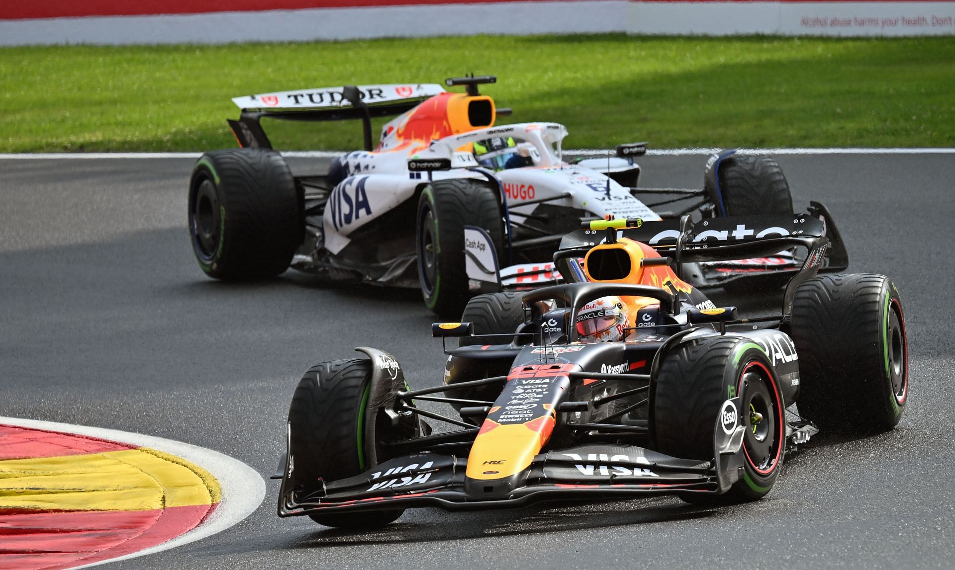Yuki Tsunoda during the 13th round of the 2025 Formula One World Championship at the Spa-Francorchamps Circuit - Source: Getty