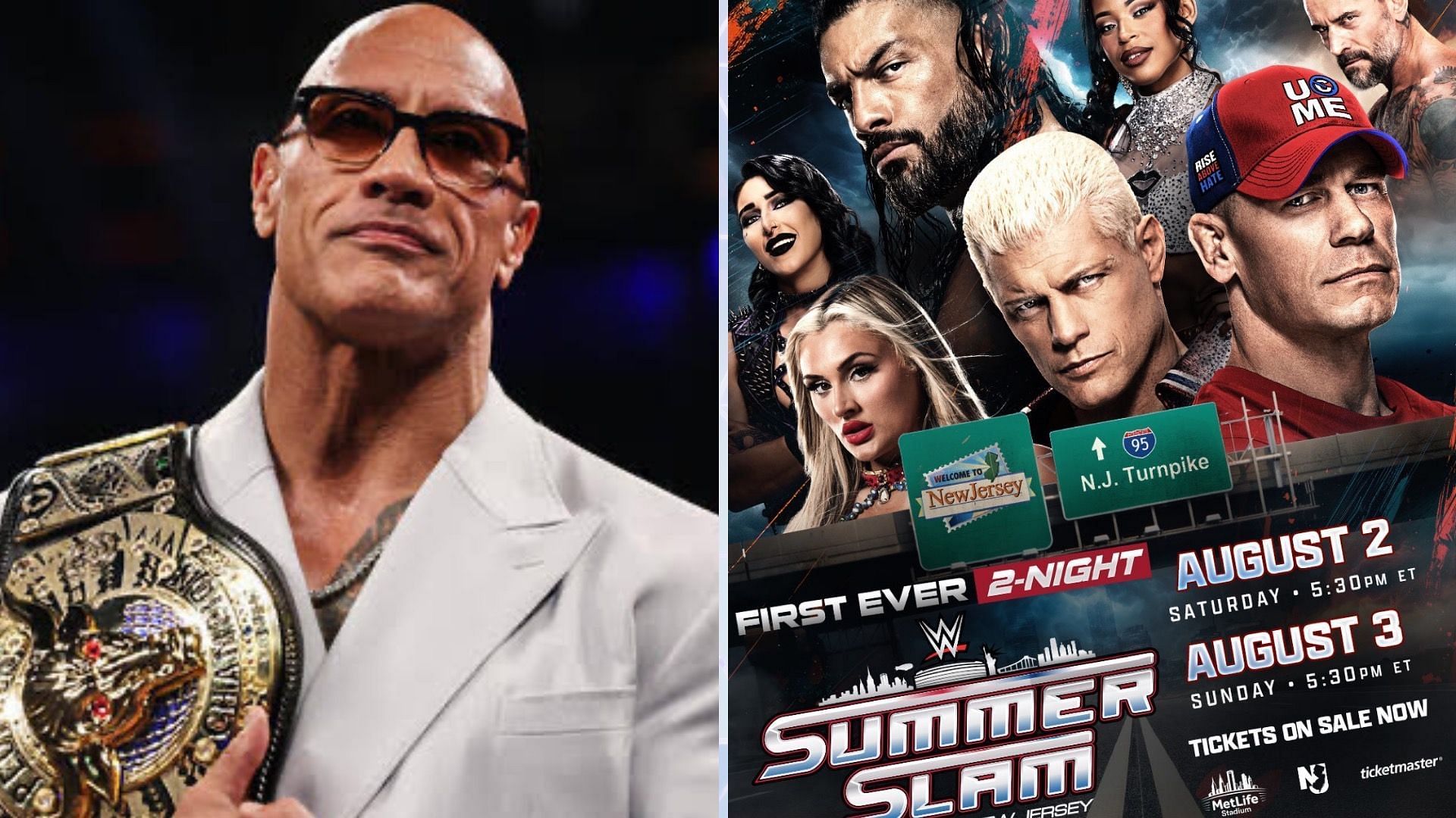 Will any big names make shocking returns to WWE at SummerSlam? (Image Credits: WWE.com; WWE on X).