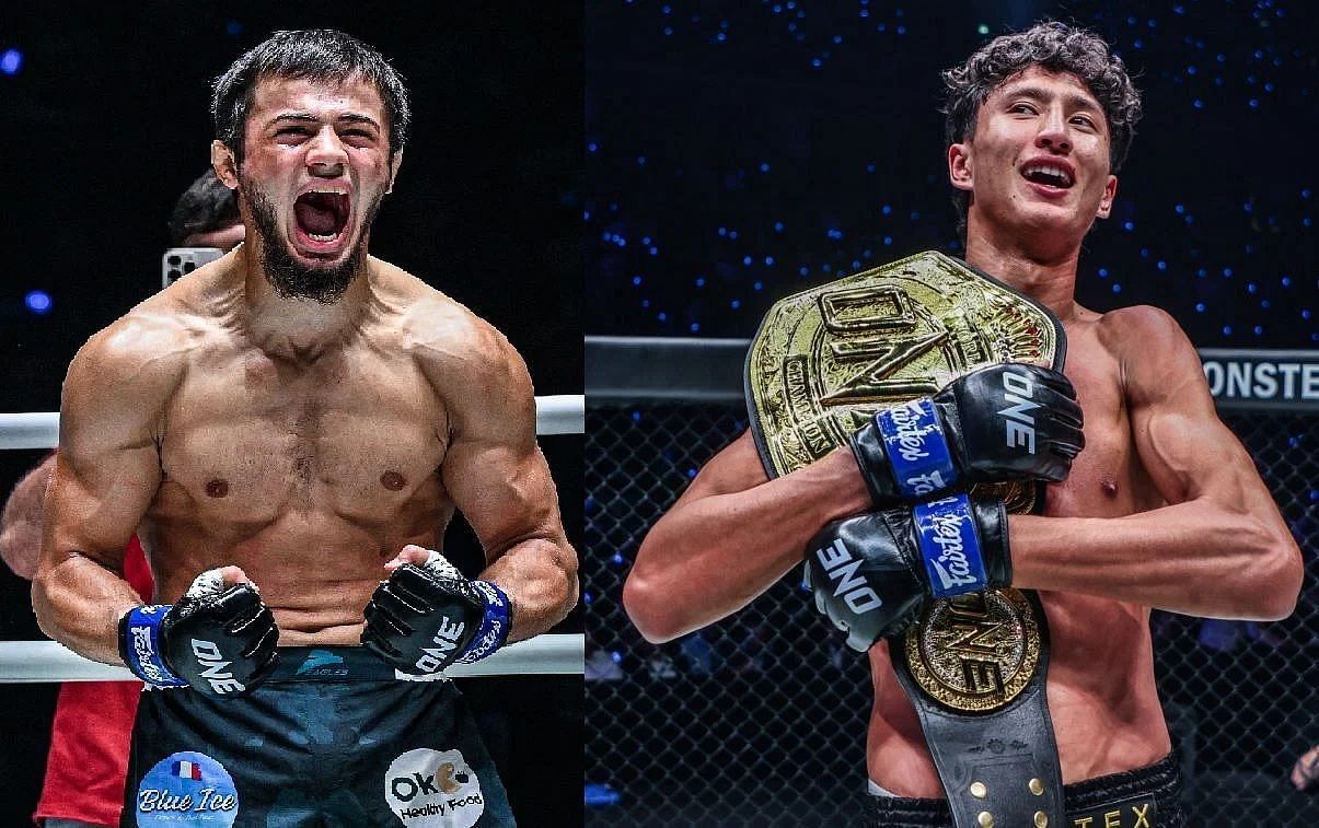(From left) Abdulla Dayakaev and Nabil Anane. [Images courtesy from ONE Championship]