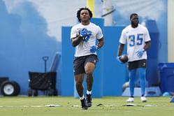 2025 Fantasy Football: Chargers rookie Omarion Hampton projected to outperform Najee Harris' "declining efficiency"