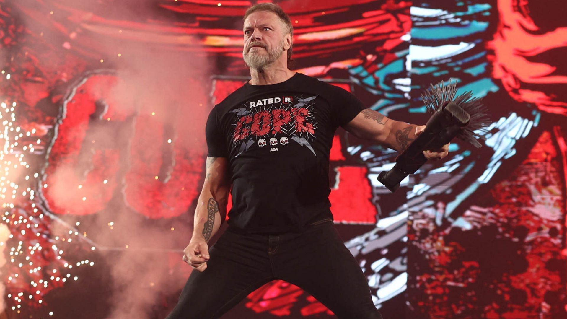 Cope made his return to AEW At All In [photo: allelitewrestling.com]