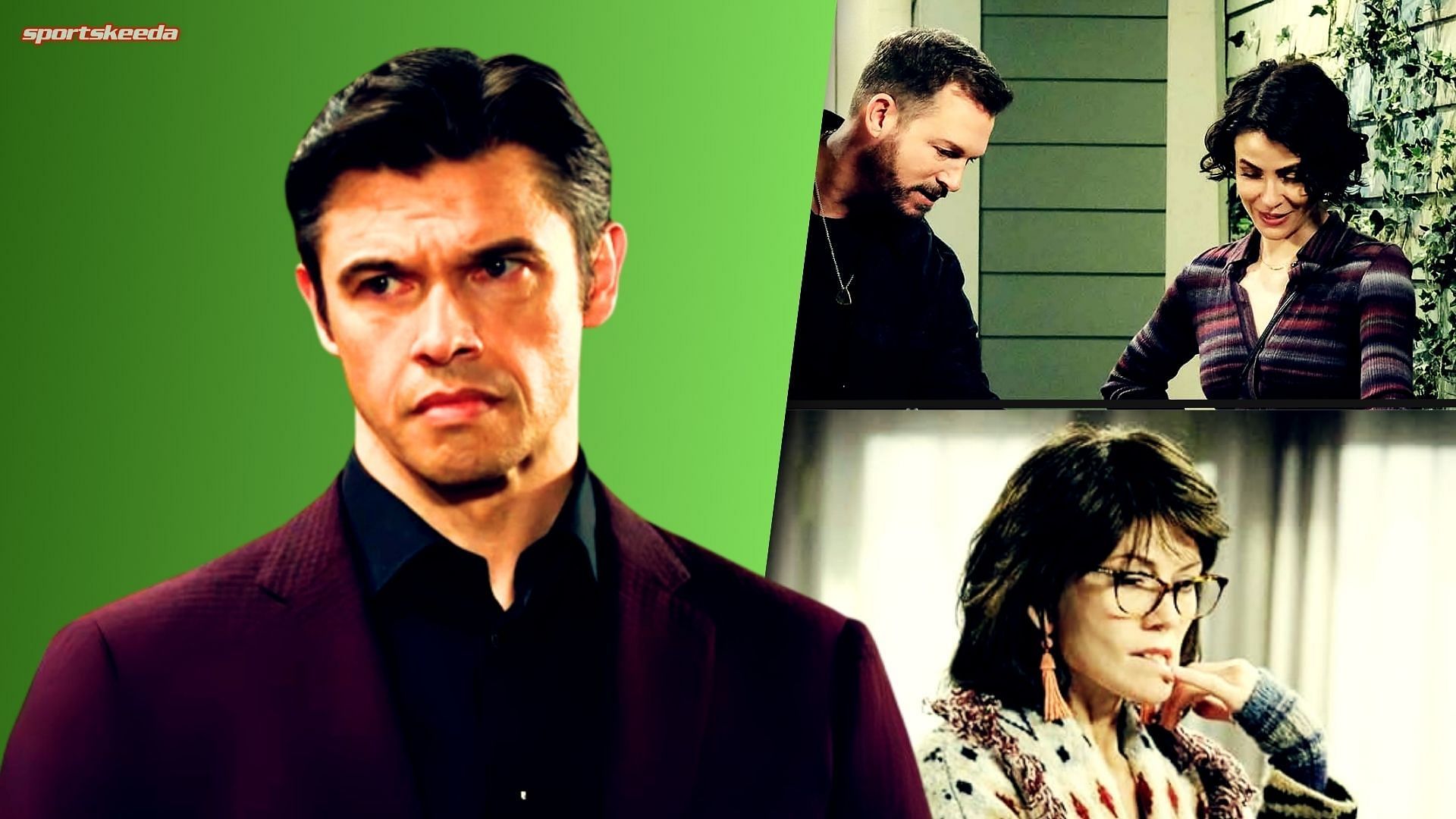 Xander. Brady, Sarah, &amp; Susan (Custom cover edited by Sportskeeda, Original Image  [Peacok Network])