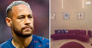 Neymar Jr shows off framed jerseys of Lionel Messi, Cristiano Ronaldo and former teammate in new social media post
