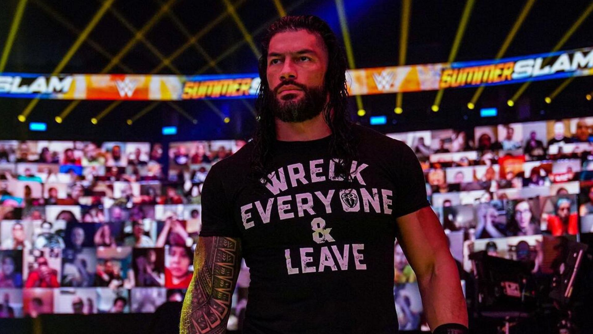 Roman Reigns at SummerSlam 2020! [Image credit: WWE.com]