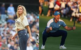Paige Spiranac drops hilarious 4-word reaction to Justin Rose’s shank at The Open 2025