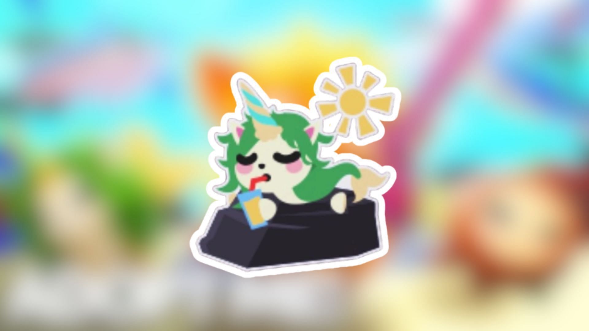 Mermicorn Animated Sticker (Image via Roblox)