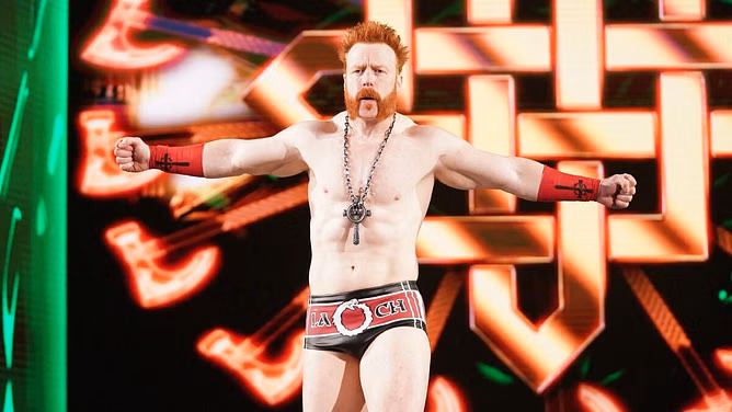 Sheamus shows off brutal war wounds following Rusev attack on WWE RAW