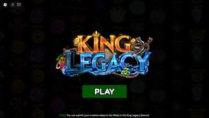 King Legacy Fishing guide