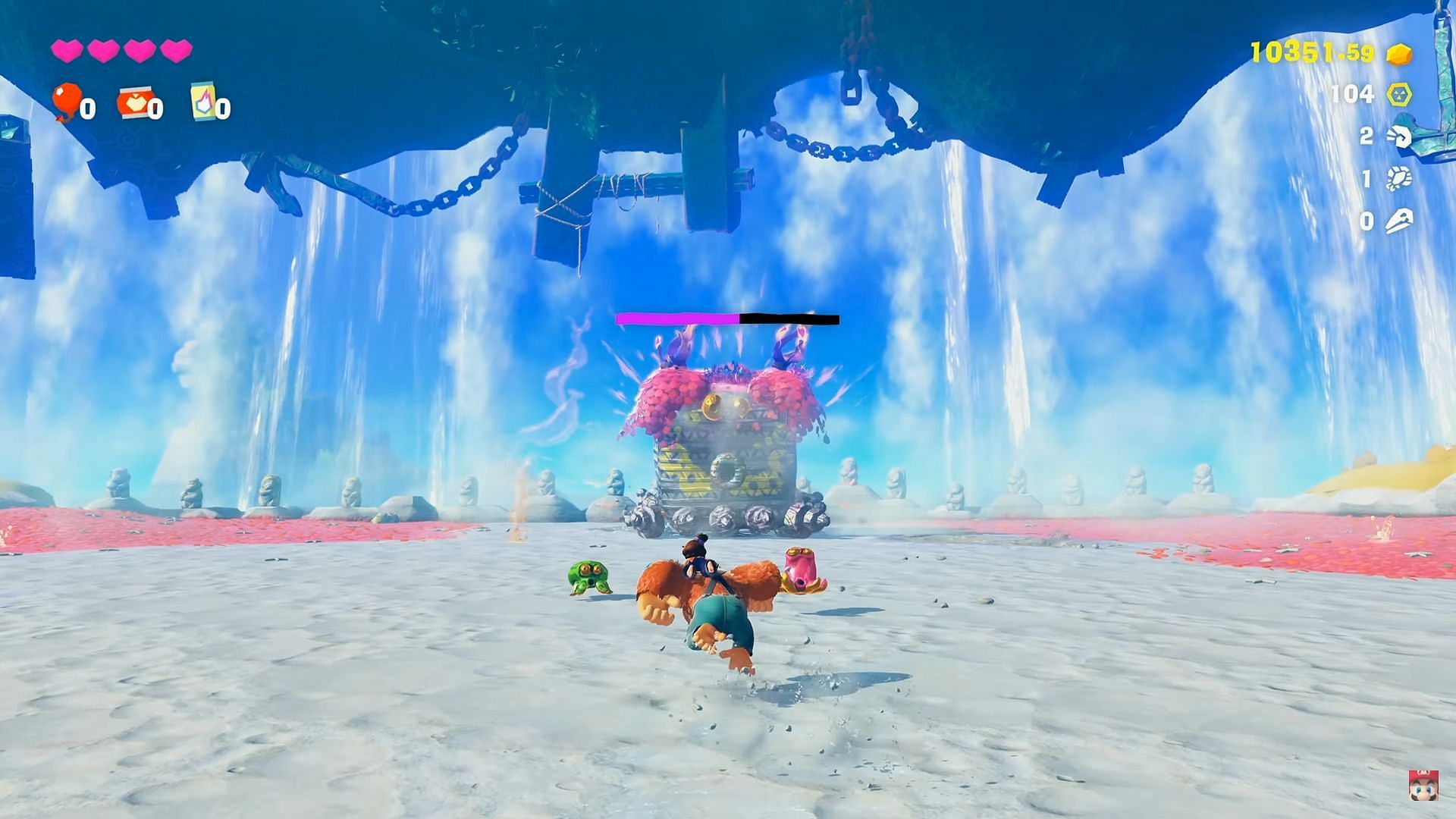 You can Smash Peekabruiser in Donkey Kong Bananza (Image via Nintendo)