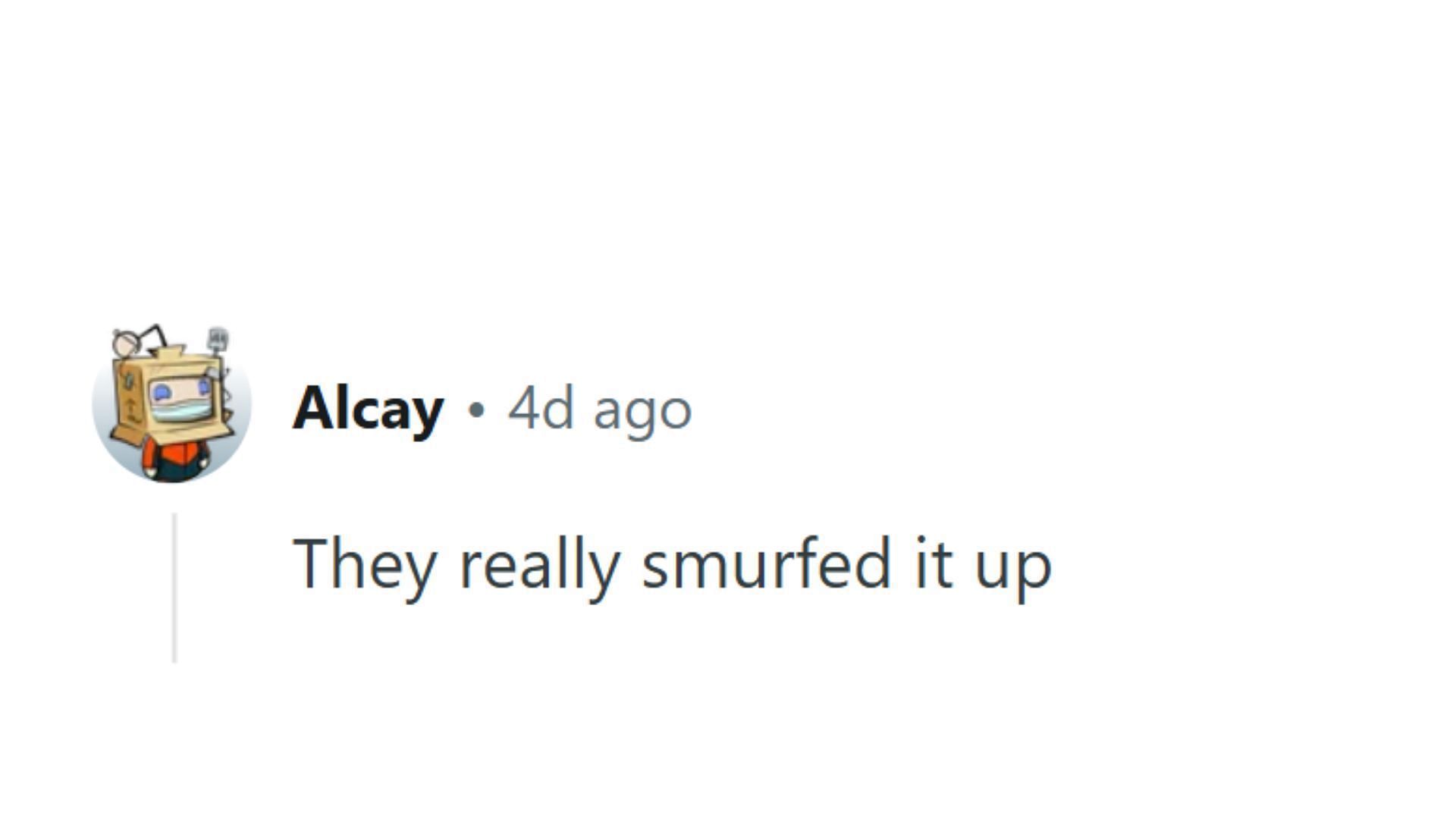 Fans react to the new Smurfs movie (Image Via Alcay)