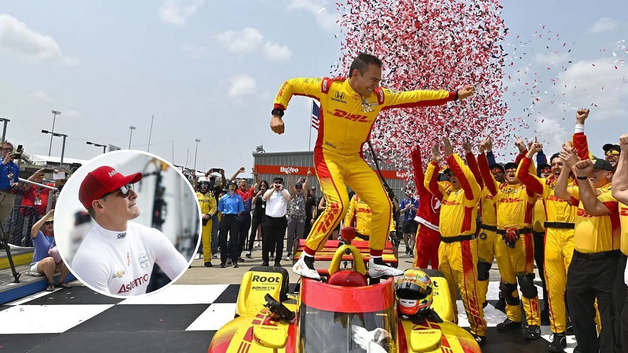 Josef Newgarden and Alex Palou | Image via Getty