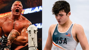 Brock Lesnar's iconic photo from Minnesota Wrestling revealed by Bo Bassett as he teases plan to conduct camp in South Dakota