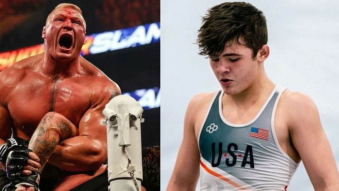 Brock Lesnar's iconic photo from Minnesota Wrestling revealed by Bo Bassett as he teases plan to conduct camp in South Dakota