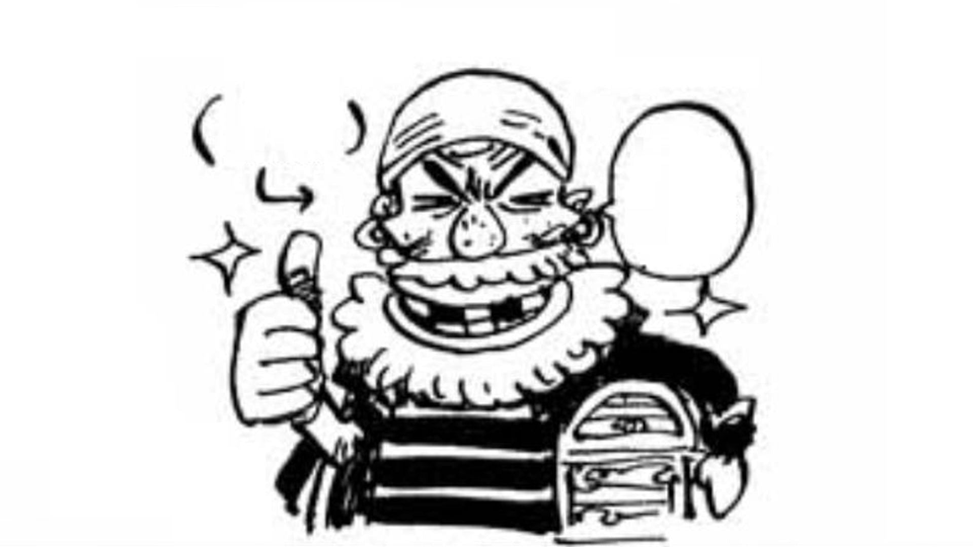 Davy Jones as seen in the SBS of the One Piece manga (Image via Shueisha)