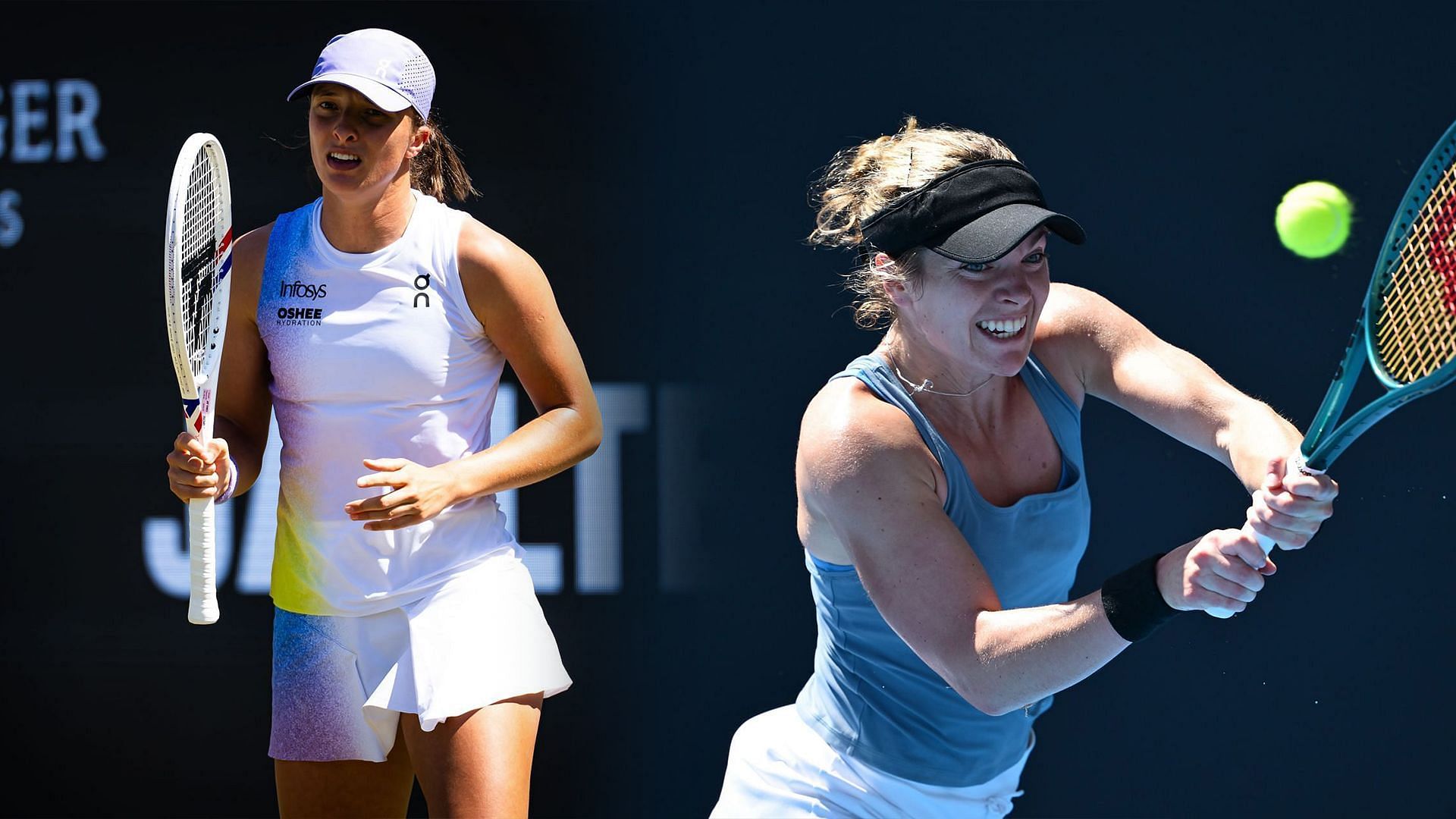 Iga Swiatek vs Caty McNally is one of the second-round matches at Wimbledon 2025. (Photos: Getty)