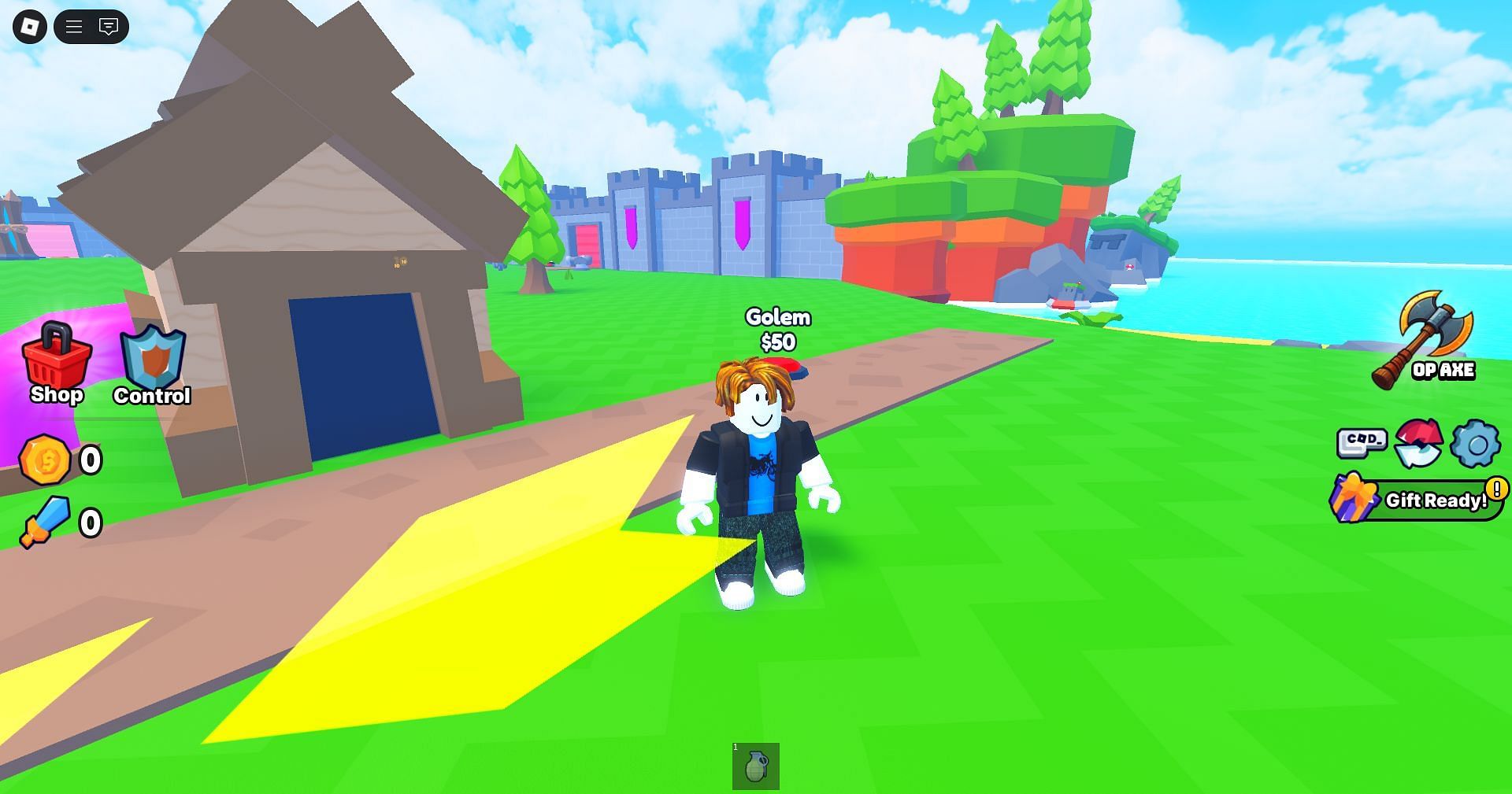 Start the journey in the game (Image via Roblox)