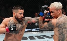 "It looked like he had been shot in the head" - UFC legend breaks down devastating Ilia Topuria KO of Charles Oliveira