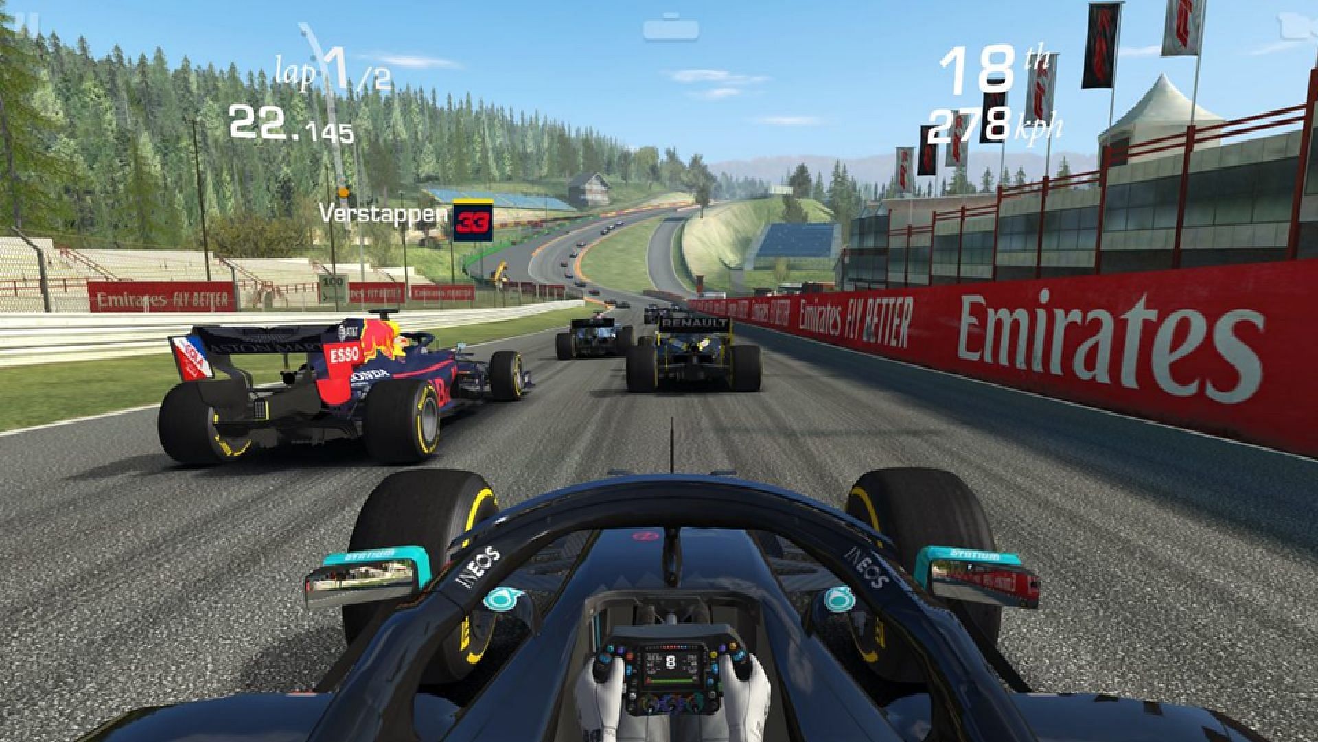 Real Racing 3 é um dos melhores jogos de corrida para celular em 2025 (foto através da EA Sports)