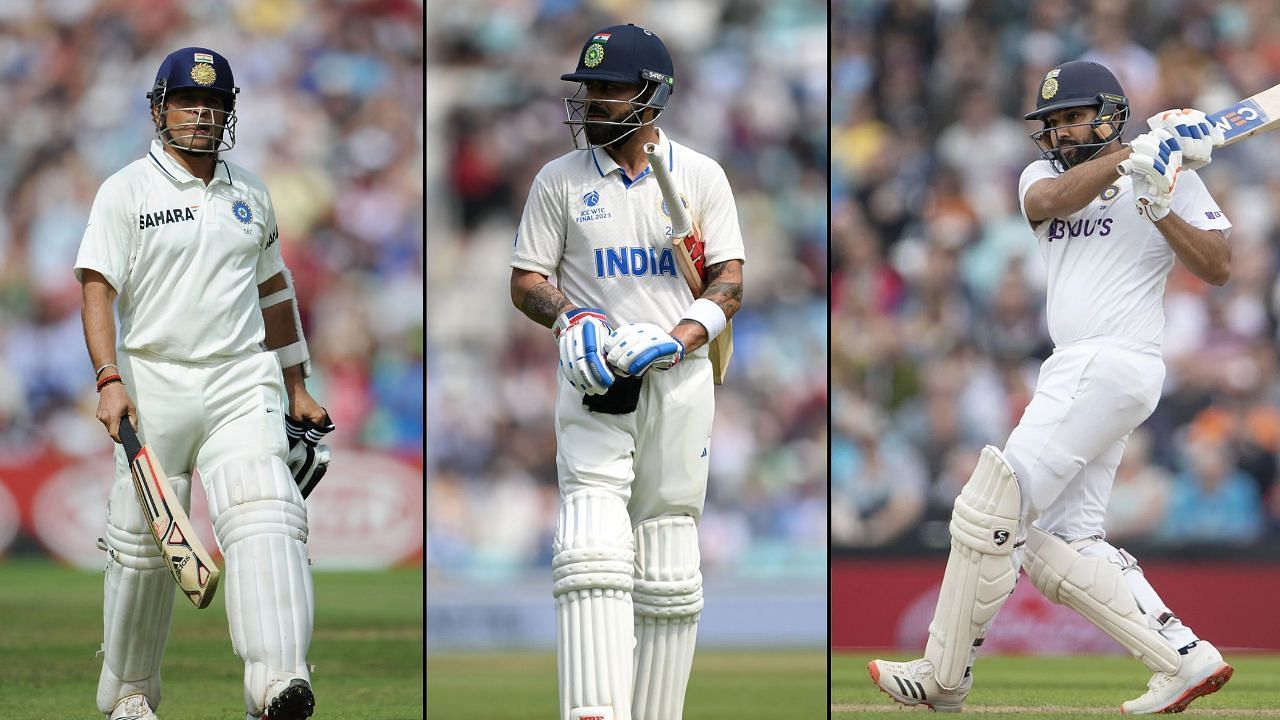 Rohit Sharma, Sachin Tendulkar, Virat Kohli, Test Hundred by Indians at Oval, IND vs ENG