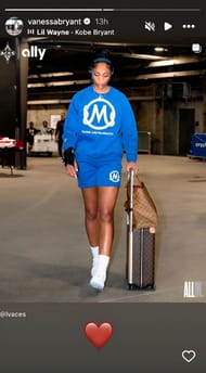 Bryant's IG story (@vanessabryant Instagram)