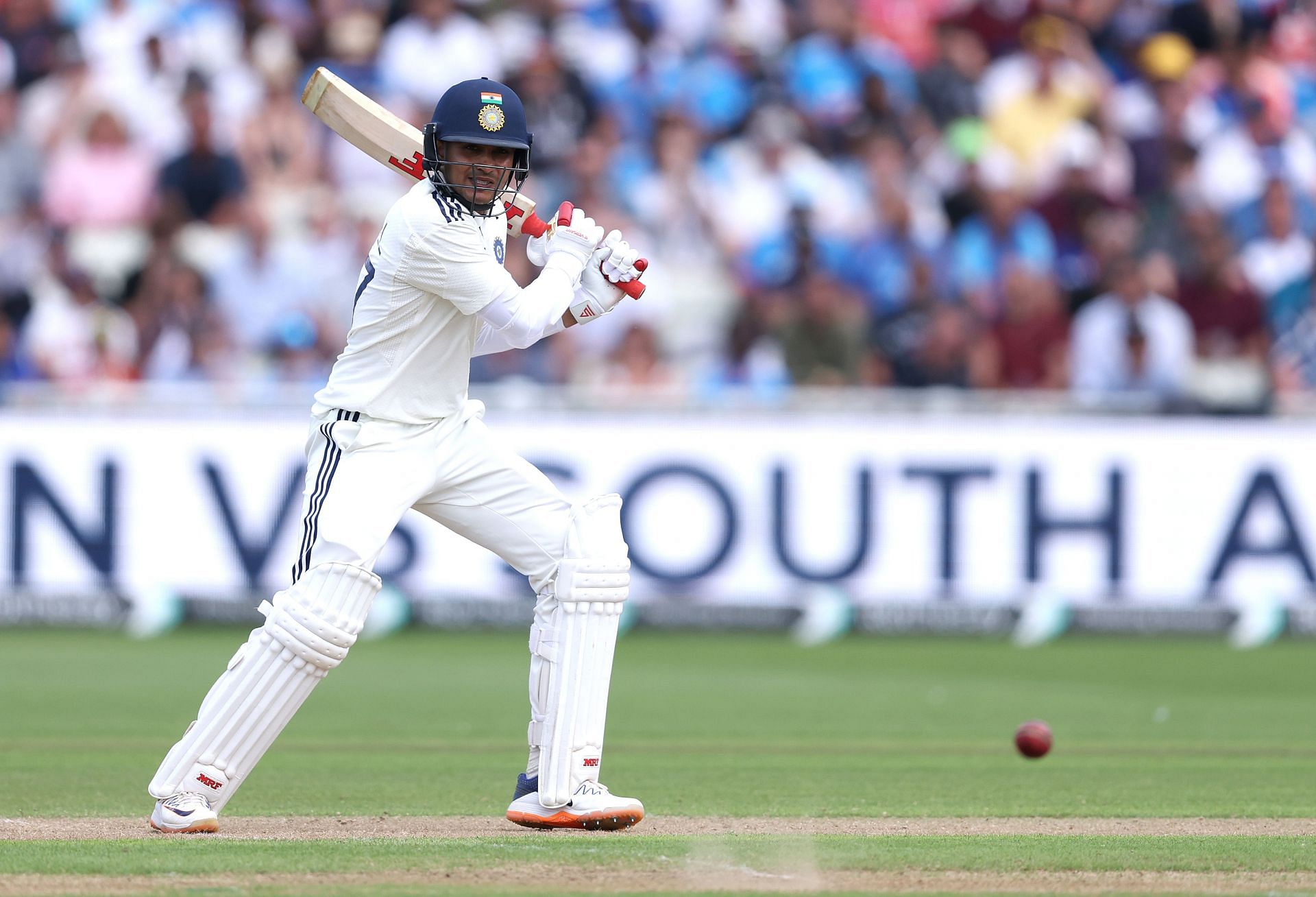 Shubman Gill has struck 12 fours in his unbeaten 114-run knock. [P/C: Getty]
