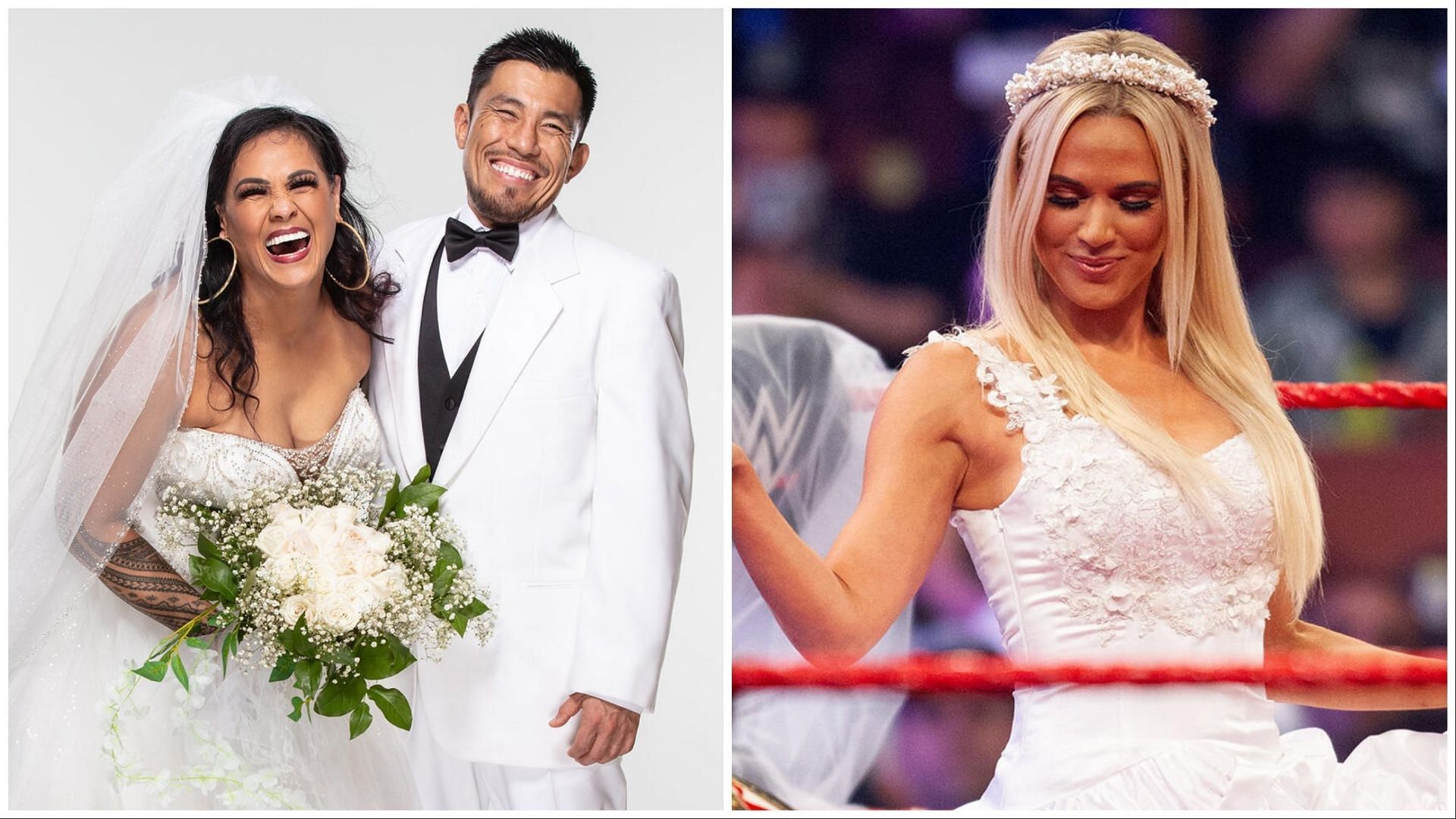 Tamina, Akira Tozawa and Lana. (Photos: WWE.com)