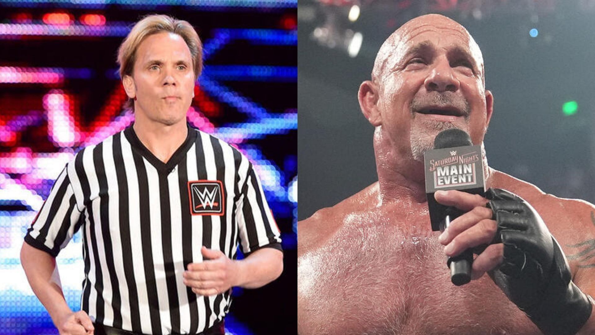 Charles Robinson and Goldberg (WWE.com)
