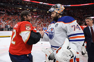 Oilers insider defends oft-criticized goalie Stuart Skinner after back-to-back Stanley Cup Final losses
