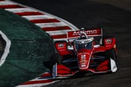 Josef Newgarden driving at the Laguna Seca during IndyCar's Java House Grand Prix of Monterey - Source: Getty