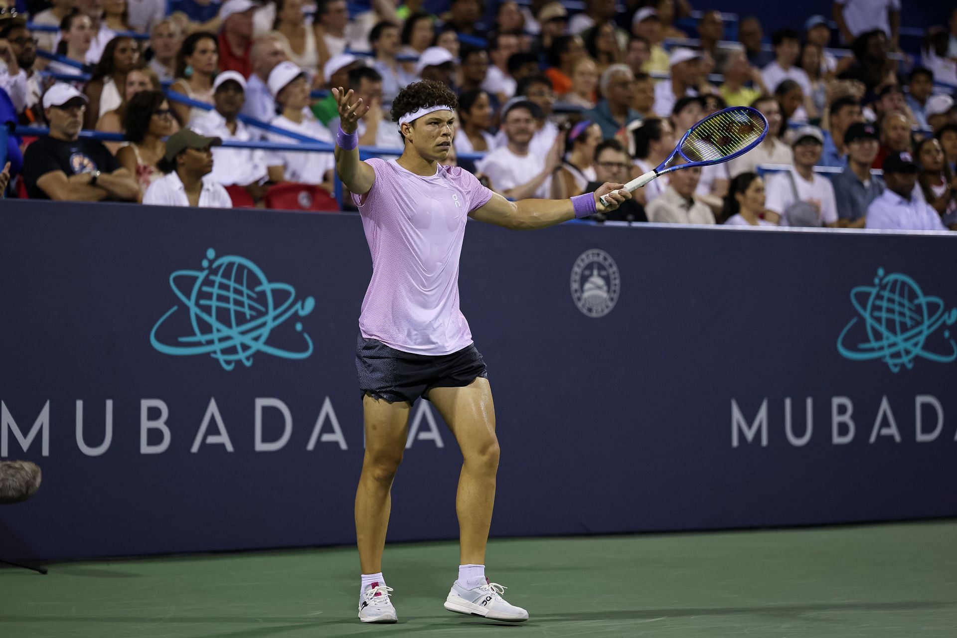 Ben Shelton at the Mubadala Citi DC Open 2025 - Source: Getty