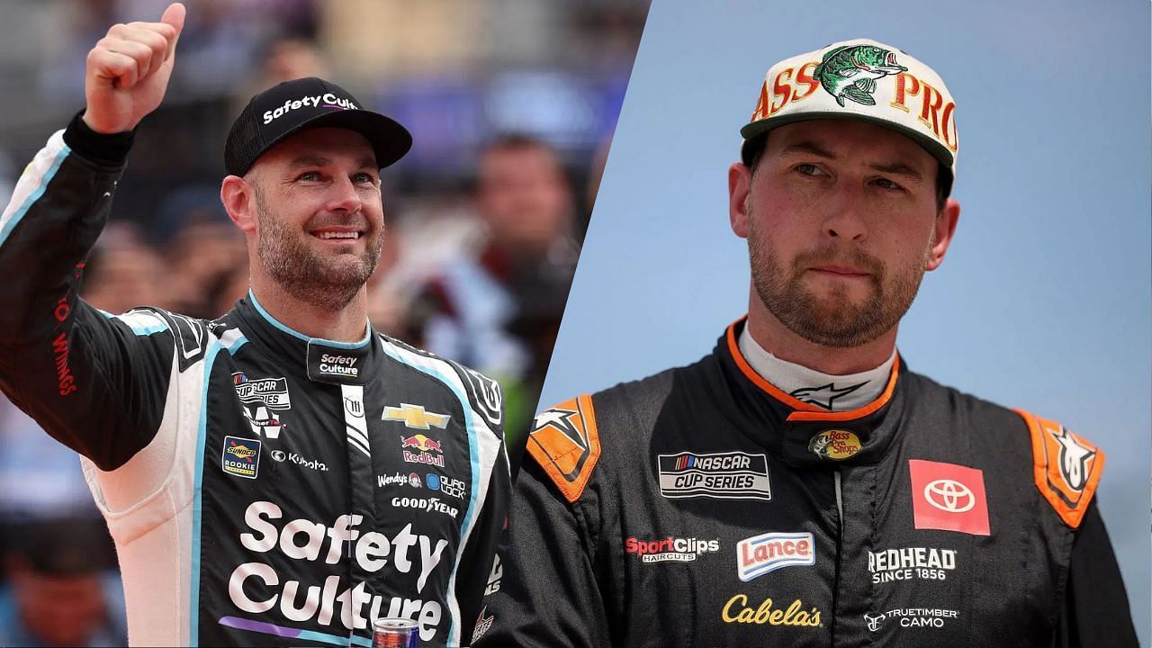 Shane Van Gisbergen and Chase Briscoe