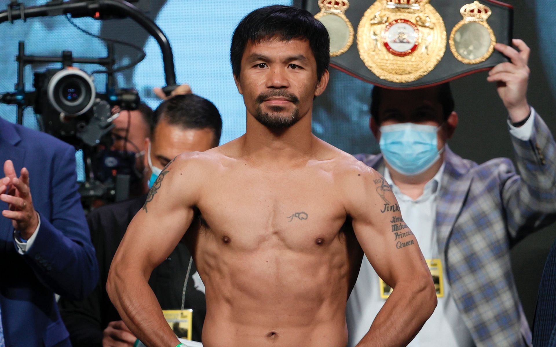 Manny Pacquiao fires back at critics. [Image courtesy: Getty Images] 